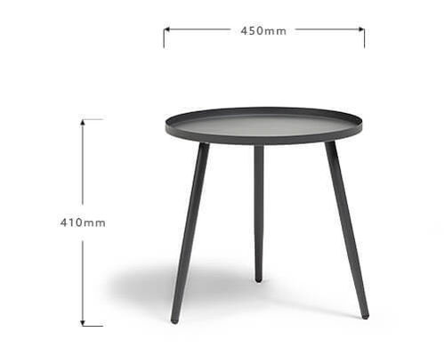 Arredamento esterno Set da giardino in acciaio Rattan di plastica 2 posti a sedere Bistro Set per patio