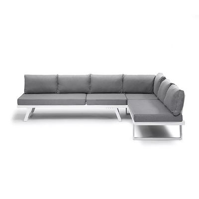 Set da giardino AJUNION Cornice in alluminio Mobili per esterni Salotto Set Divano modulare
