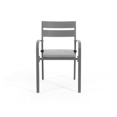 AJUNION X Form Outdoor Dining Set per ristorante 76"D x 36"W x 30'H
