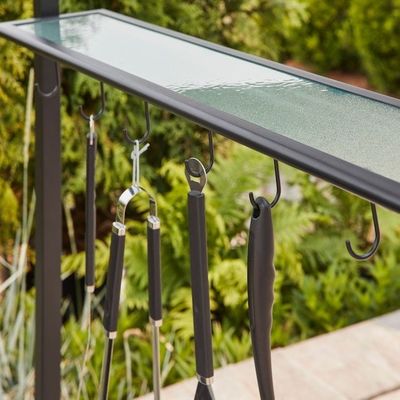Tenda per barbecue all'aperto con gazebo