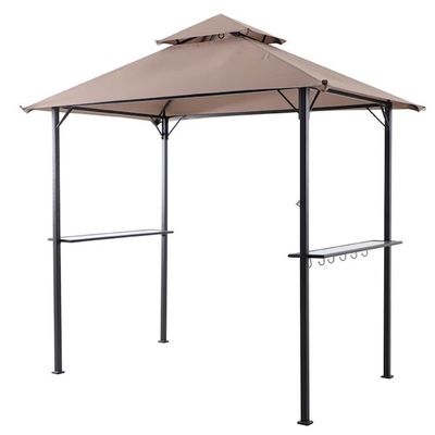 Tenda per barbecue all'aperto con gazebo