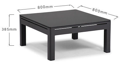 Y Mail Packing AJUNION Mobili da giardino di lusso moderni Set salotto sezionale a forma di L