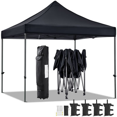 Tenda da sole da spiaggia all'aperto Gazebo D300 x W300 x H341cm Canopy pop up con sacchetto di sabbia