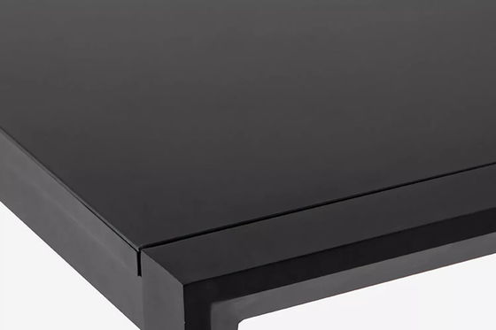Set di patio estensibile L 336,5 x W 107,5 x H 75cm AJUNION Tavolo da pranzo in alluminio all'aperto