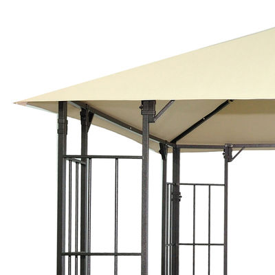 Tessuto di poliestere D300 x W300 x H280cm Grill Gazebo Canopy di sostituzione per il rifugio del patio