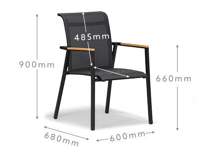 Tavolo da pranzo estensibile da 8 posti con poltrona in design di lusso moderno