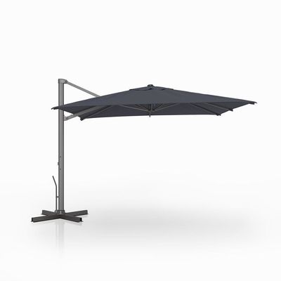 AJUNION 10ft di alluminio lusso Patio ombrello Auto Tilt Impermeabile Parasole per esterni
