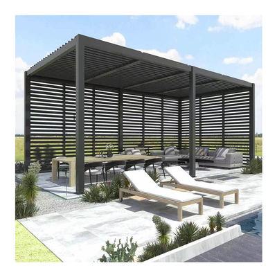 Arches Design AJUNION 3x4M Pergola bioclimatica in alluminio per la vita all'aria aperta