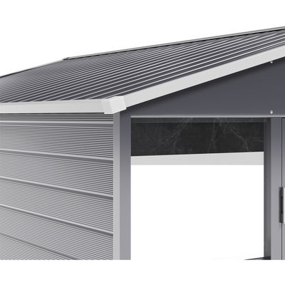 43kg AJUNION Metallo giardino casa magazzino edificio capannone soluzione impermeabile e durevole