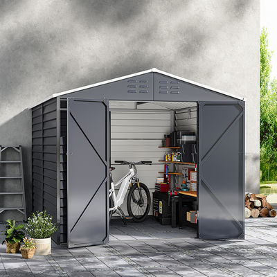43kg AJUNION Metallo giardino casa magazzino edificio capannone soluzione impermeabile e durevole