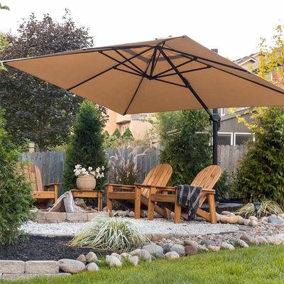 Moderno design stile 1-Tier Cantilever ombrello per il giardino ombra solare e protezione