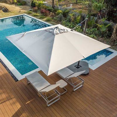 Moderno design stile 1-Tier Cantilever ombrello per il giardino ombra solare e protezione
