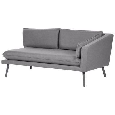 Moderno design stile cuscino grigio tutto tempo divano di tessuto set mobili per giardino villa