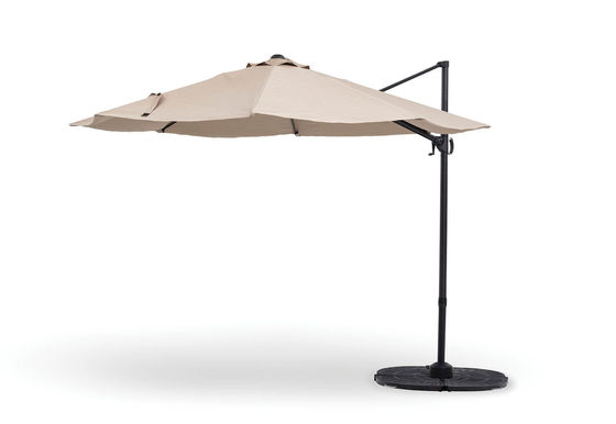 Parasole a cantilever da giardino in stile moderno con design impermeabile e 18,2 kg di peso