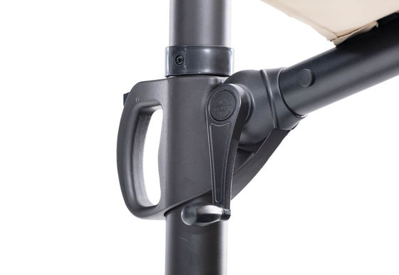 Parasole a cantilever da giardino in stile moderno con design impermeabile e 18,2 kg di peso