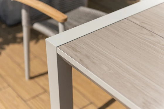Godetevi i pasti al fresco con AJUNION Luxury Aluminum Garden Set e Poltrona a corda