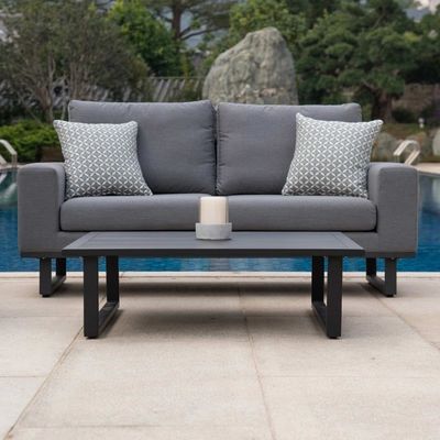 Elevate il vostro giardino con AJUNION Tutti i tempi tessuto mobili da esterno divano salotto set