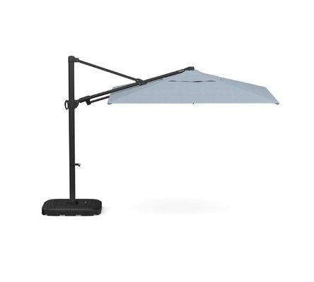 Ombrello esterno impermeabile AJUNION Ombrello a cantilever in alluminio di grandi dimensioni con base