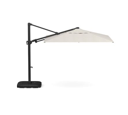 Ombrello esterno impermeabile AJUNION Ombrello a cantilever in alluminio di grandi dimensioni con base