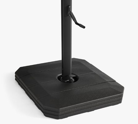 Ombrello esterno impermeabile AJUNION Ombrello a cantilever in alluminio di grandi dimensioni con base