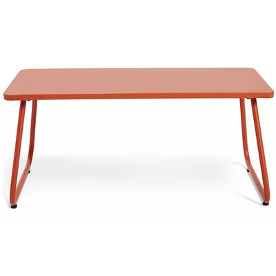 Mobili da esterno AJUNION Patio in metallo Macaron colorato con 4 sedute