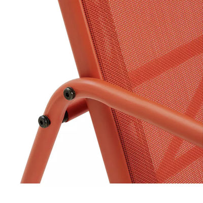 Mobili da esterno AJUNION Patio in metallo Macaron colorato con 4 sedute