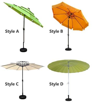 Logo personalizzato Outdoor Cafe Garden Beach Patio Sun Umbrella con 3 livelli e luci a LED