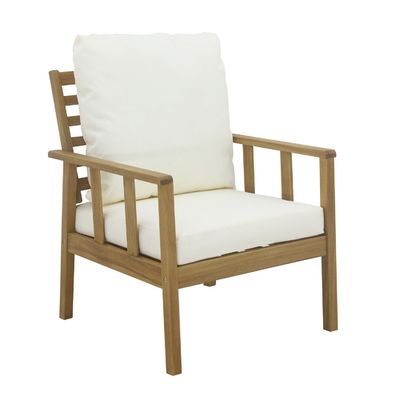 Set giardino in legno massello per patio mobili da esterno in legno di teak Divano Set giardino sedia a sdraio