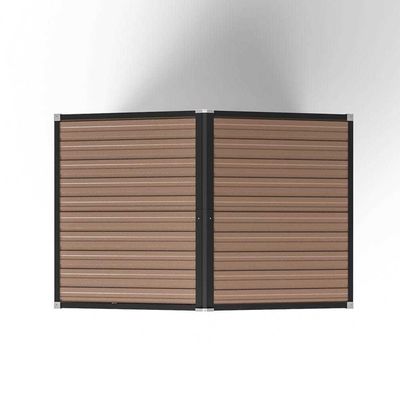 6.6ft Durable Metal Garden Shed Casa magazzino magazzino per attrezzi Soluzione di stoccaggio esterno