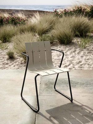 Rilassati con stile con AJUNION Steel Outdoor Dining Set Patio Chair Garden Armchair