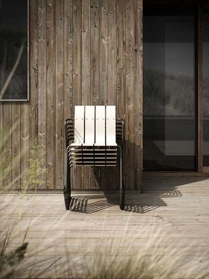 Rilassati con stile con AJUNION Steel Outdoor Dining Set Patio Chair Garden Armchair