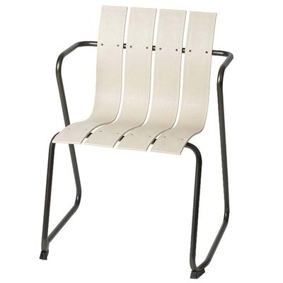 Rilassati con stile con AJUNION Steel Outdoor Dining Set Patio Chair Garden Armchair