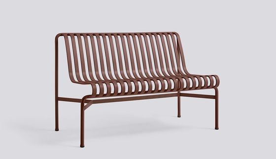 Banchi da giardino a telaio in acciaio e sedie da salotto per AJUNION Design esterno minimalista