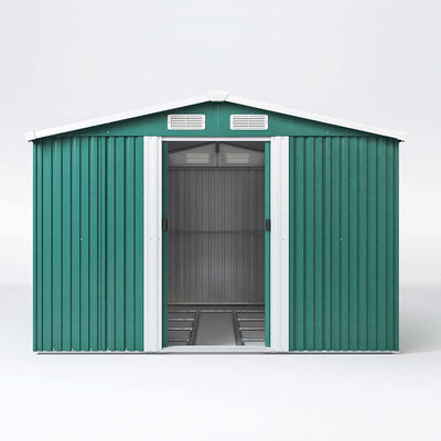 Comodo e pratico AGUNION 6x8ft Garden Building capanno per il Countyard Storage