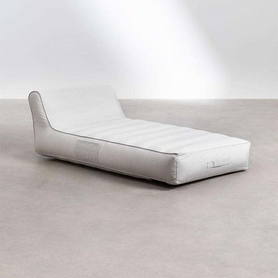 Sedile da piscina all'aperto con letto ad acqua Borsa di fagioli Divano Letto a aria 160cm L x 90cm W Durable