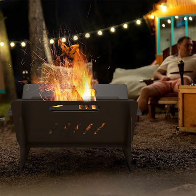 Rapido assemblaggio Tavolo da caffè Fuoco per cortile esterno Patio Giardino fuoco di giardino Camping