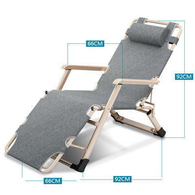 Modern Design Outdoor Foldable Chaise Lounge Chair per patio giardino spiaggia e piscina