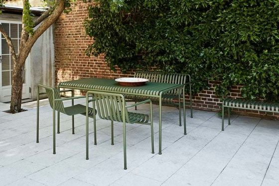 Corrispondenza Imballaggio Cornice in acciaio Mobili per esterni Set da giardino Stile minimalista di AJUNION