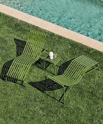 Set di lettini e tavolino per il rilassamento L164.5 x W65.5 x H70cm