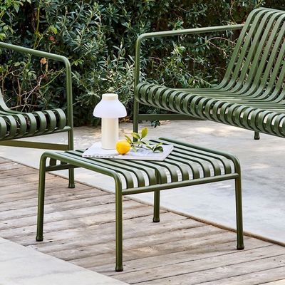 AJUNION Arredamento esterno in acciaio con rivestimento di potenza Calzature da tavolo in metallo per caffè Arredamento per giardino minimalista