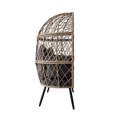 15 kg di metallo AJUNION Egg Chair per appendere e rilassarsi nel vostro spazio di vita esterno