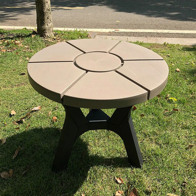 Set di tavoli e sedie in legno di plastica per il patio esterno nordico giardino balcone ristorante caffè