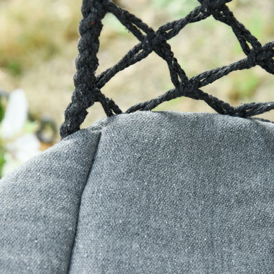 Arredamento esterno Macramé Catena di cotone Amaca Sedie d'altalena per interni ed esterni