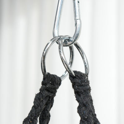Arredamento esterno Macramé Catena di cotone Amaca Sedie d'altalena per interni ed esterni