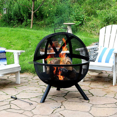Fuori Patio Cortile Giardino Fuoco per Acciaio Legno Bruciatore di carbone Fuoco