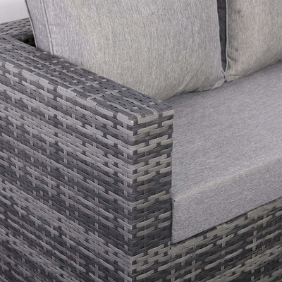 Moderno design Divano per ogni tempo con tavolo regolabile L.265 X W.204 X H.66cm