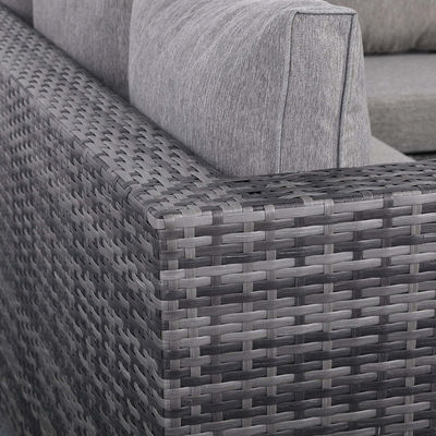 Moderno design Divano per ogni tempo con tavolo regolabile L.265 X W.204 X H.66cm