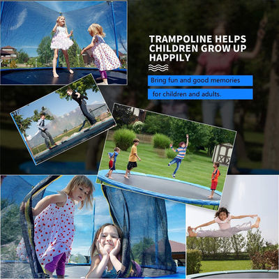 Prova la gioia di saltare con AJUNION 10ft Park Trampoline e Enclosure Net