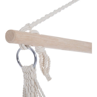 3.1kg AJUNION Sedile a molla all' aperto Sedile a molla in stile moderno Sedile a molla a corda in cotone