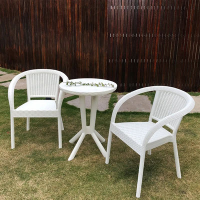 Set giardino mobili da esterno in rotino sintetico per patio balcone festa di matrimonio